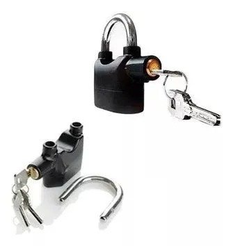 Candado Con Alarma De Seguridad