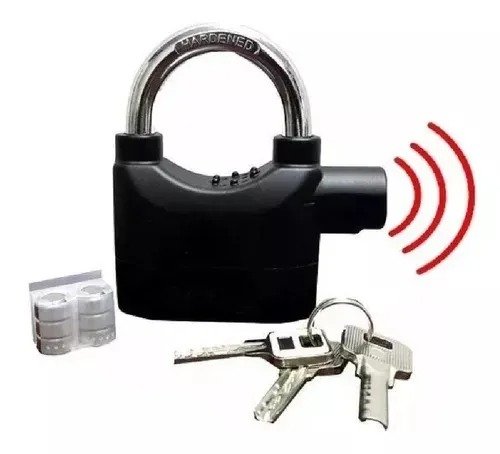 Candado Con Alarma De Seguridad
