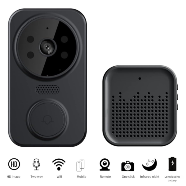 Timbre De Puerta Inalámbrico Wifi