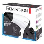 Secador Remington Power Volumen 2000 Con Iones y cerámica