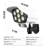 Lámpara Luz Solar Simulador Cámara Ip Se