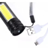 Linterna Led Cree T6 Usb Micro Zoom Lámpara
