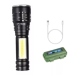 Linterna Led Cree T6 Usb Micro Zoom Lámpara