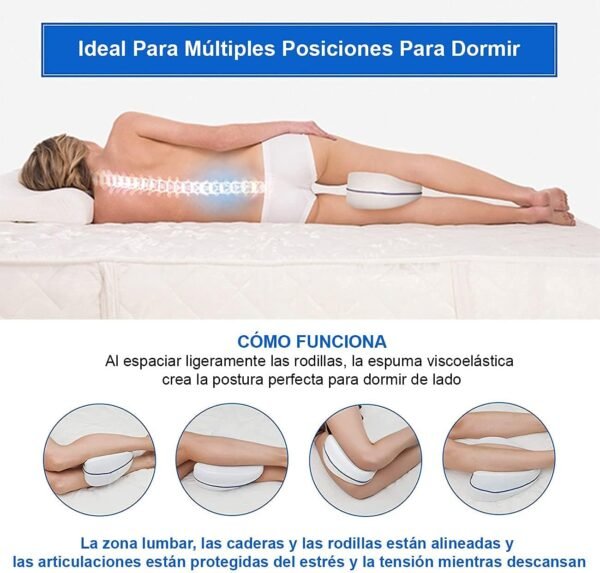 Almohada Cojín Ortopédico Para Pierna
