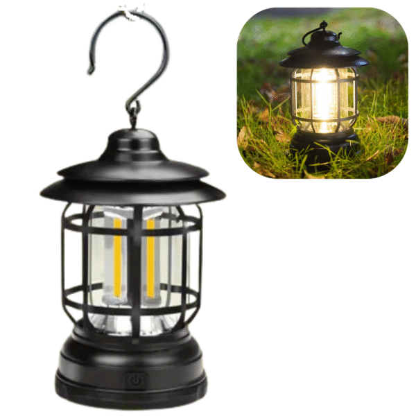 Lampara Caperuza Camping Led Con Gancho