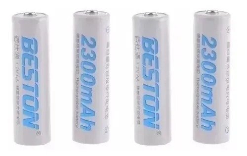 Pila Bateria Recargable Beston Aa X 4Unds