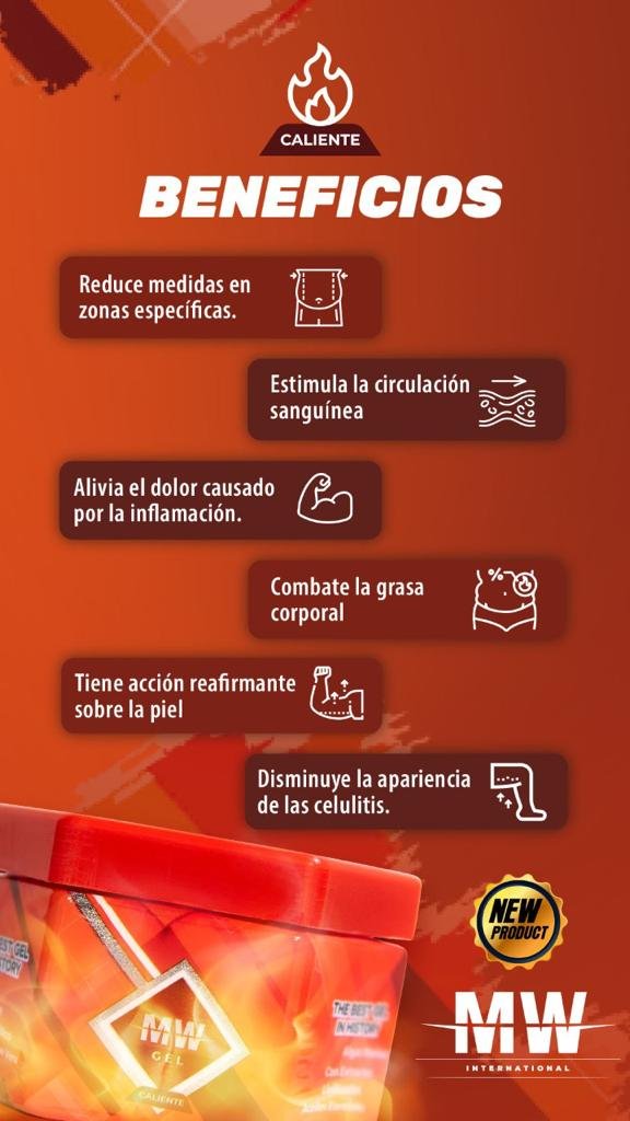 Gel caliente MW