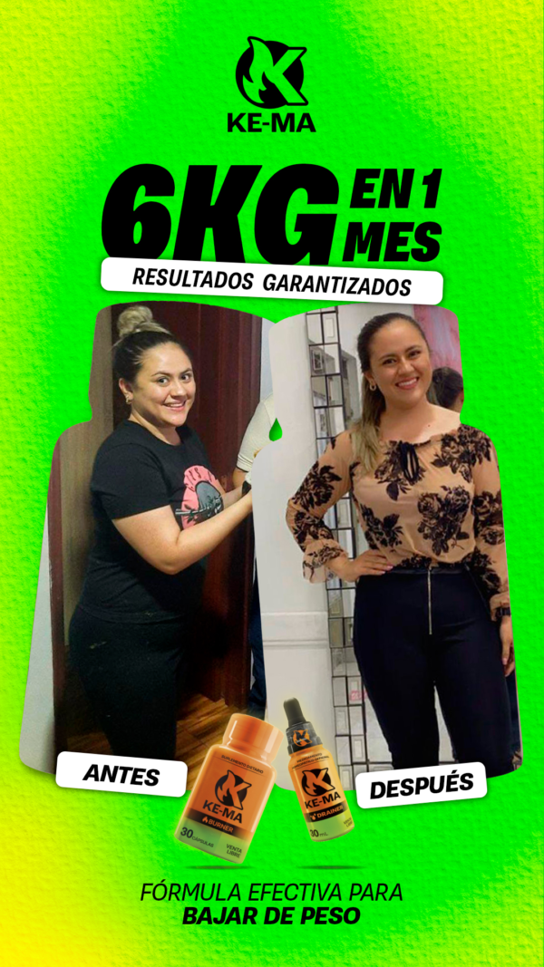 Combo KE-MA (Capsulas + drenador)