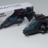 Aeronave Militar con luces
