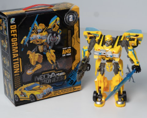 Carro Transformer Amarillo