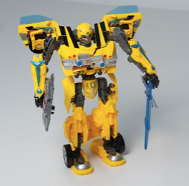 Carro Transformer Amarillo