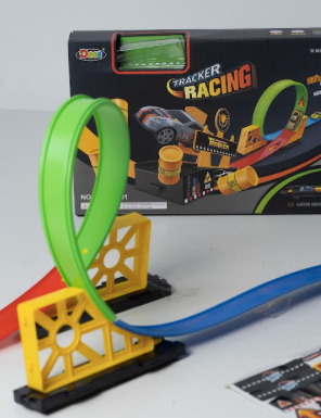Pista de carrera tracker racing 1 Carro