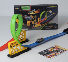 Pista de carrera tracker racing 1 Carro