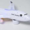 Avión  Air  saudi Arabian 747 boeing blanco