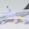 Avión  Air  saudi Arabian 747 boeing blanco