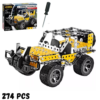 Carro Armable Jeep Armatodo 274 Piezas
