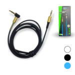 Cable Auxiliar 1 X 1 3.5/3.5mm Con Micrófono