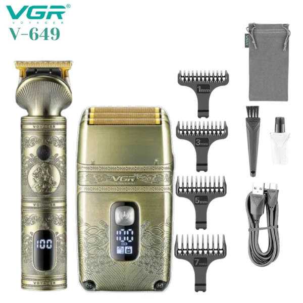Combo Máquina Patillera Cortadora Vgr 649
