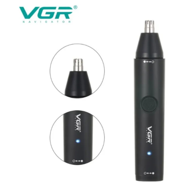 Depilador Nasal Patilla Vgr V-613 2 En 1