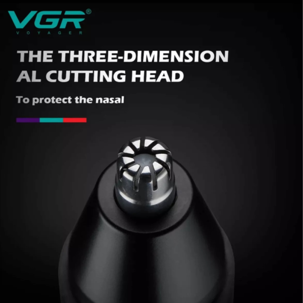 Depilador Nasal Patilla Vgr V-613 2 En 1