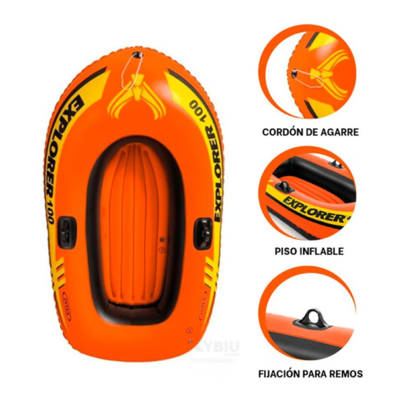 Flotador Intex 100 1.47 X 84 X 36Cm