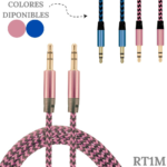 Cable Auxiliar 1 X 1 Estereo Plug 3.5mm