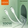 Cable Cargador 100W 1m USB-C – USB-C VIDVIE