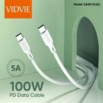 Cable Cargador 100W 1m USB-C – USB-C VIDVIE
