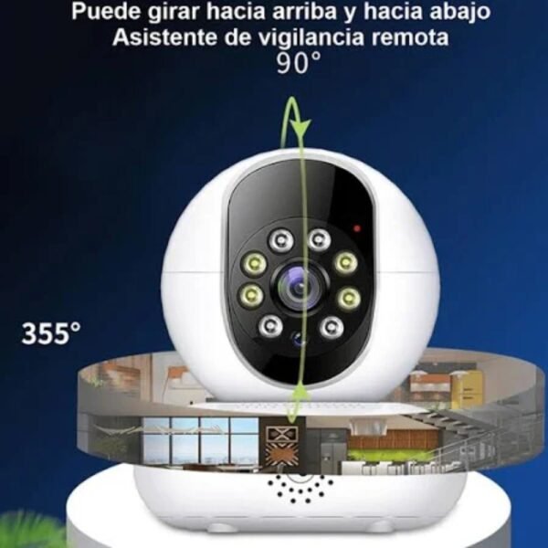 Cámara De Seguridad Ip Wifi Robótica