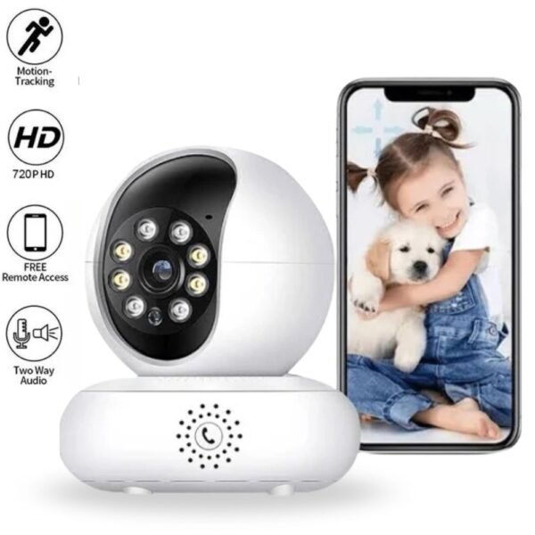 Cámara De Seguridad Ip Wifi Robótica
