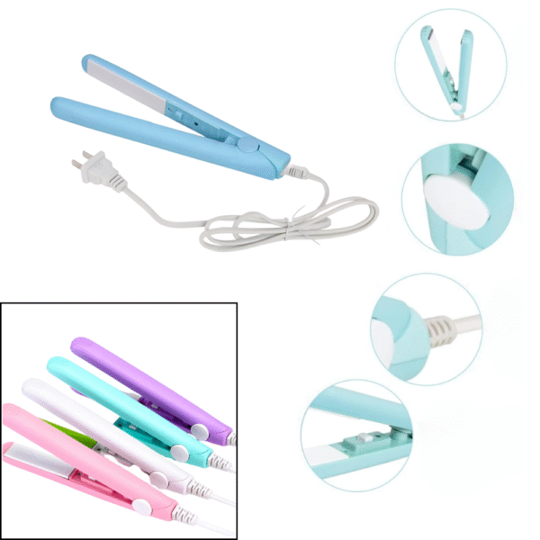 Plancha Mini Viajera Para Cabello Cerámica