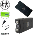 Taser Con Linterna Cargador Estuche 801