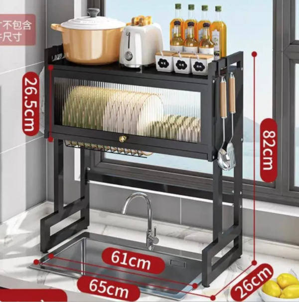 Escurridor organizador de cocina