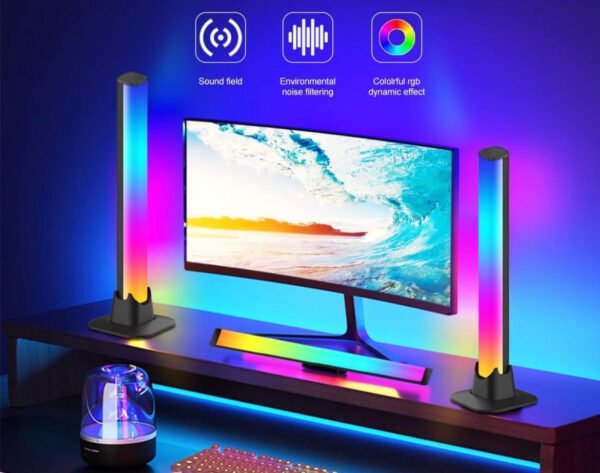17023059861702305986106 Barra de luz Rgb ritmica